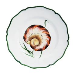 Este Ceramiche Dinnerware|Shells Dinner Plate in Multi, Set of 4