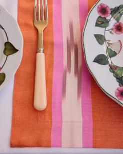 Cabana Place Settings & Linens|Sherbet Ikat Placemat