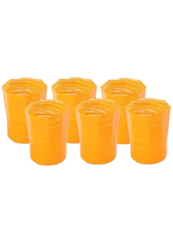 Craft Advisory Glassware|Short Hand Blown Tumbler in Corn, Set of 6