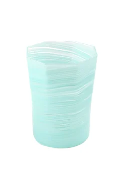Craft Advisory Glassware|Short Hand Blown Tumbler in Celadon, Set of 6
