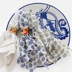 Joanna Buchanan Place Settings & Linens|Shrimp Napkin Rings, Set of Two