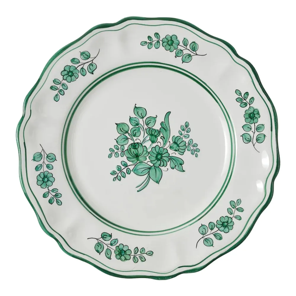 Cabana Dinnerware|Sicilia Charger Plate in Green