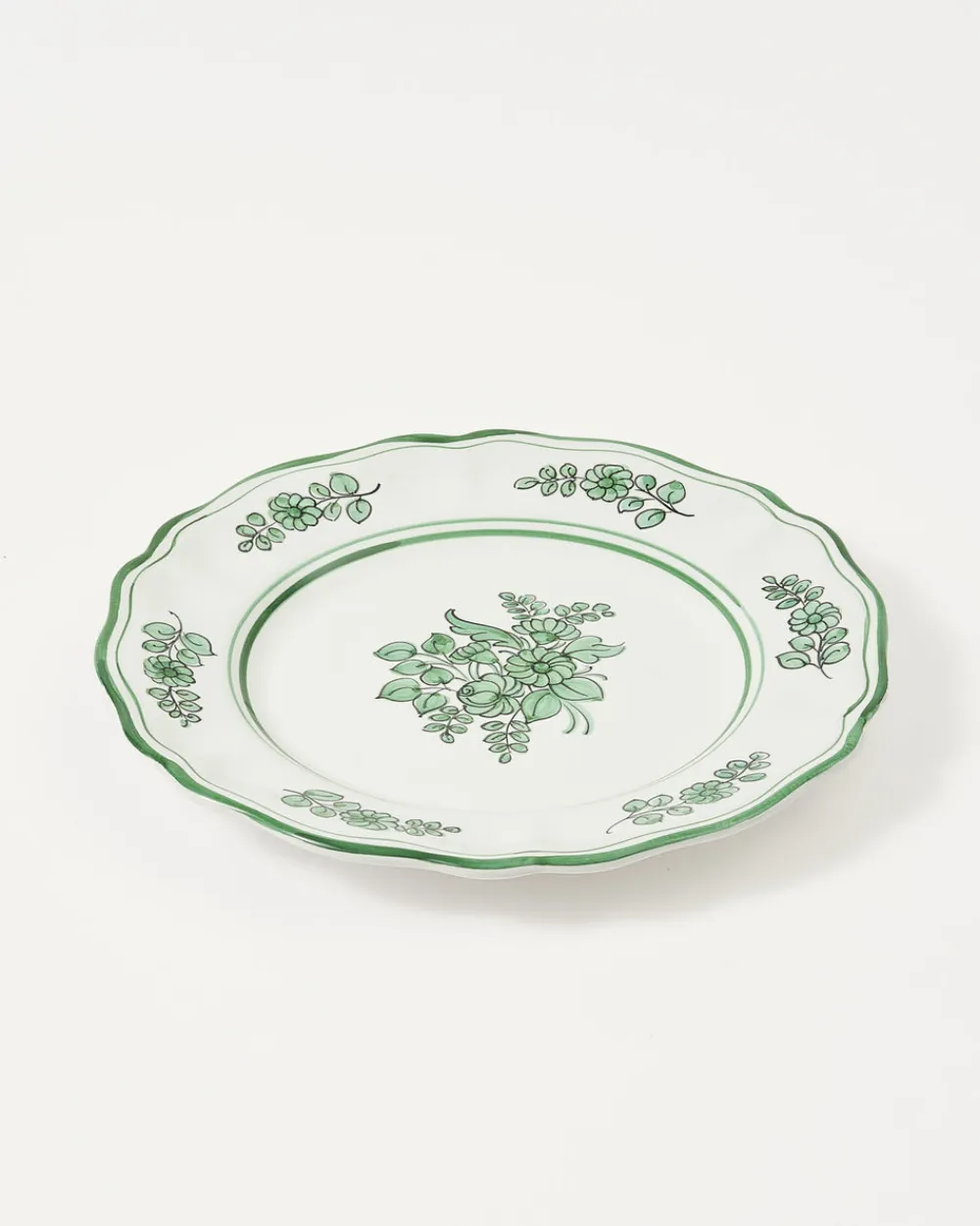 Cabana Dinnerware|Sicilia Charger Plate in Green