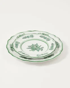 Cabana Dinnerware|Sicilia Dessert Plate in Green