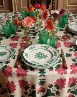 Cabana Dinnerware|Sicilia Dinner Plate in Green