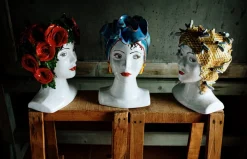 VIETRI Living|Décor|Sicilian Heads Honeycomb Head