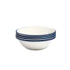 Made In Dinnerware|Side Bowls in Navy Rim