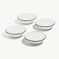Made In Dinnerware|Side Bowls in Navy Rim