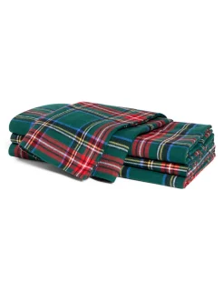 Petite Plume Place Settings & Linens|Signature Twill Napkins in Kensington Tartan, Set of 4