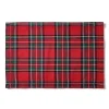 Petite Plume Place Settings & Linens|Signature Twill Placemats in Imperial Tartan