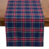 Petite Plume Place Settings & Linens|Signature Twill Table Runner in Windsor Tartan