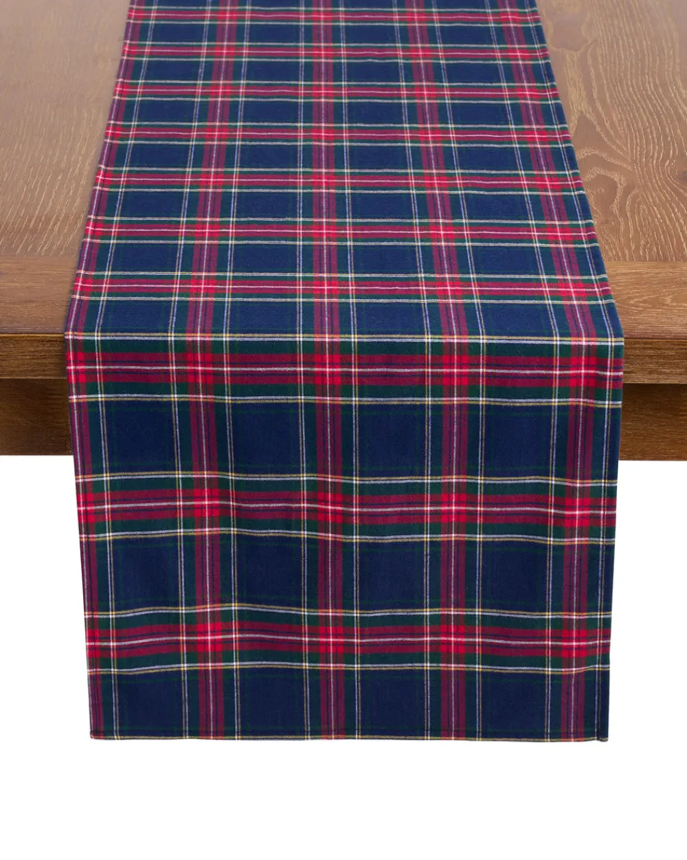 Petite Plume Place Settings & Linens|Signature Twill Table Runner in Windsor Tartan