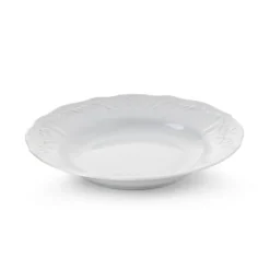 Anna Weatherley Dinnerware|Simply Anna Rim Soup in White