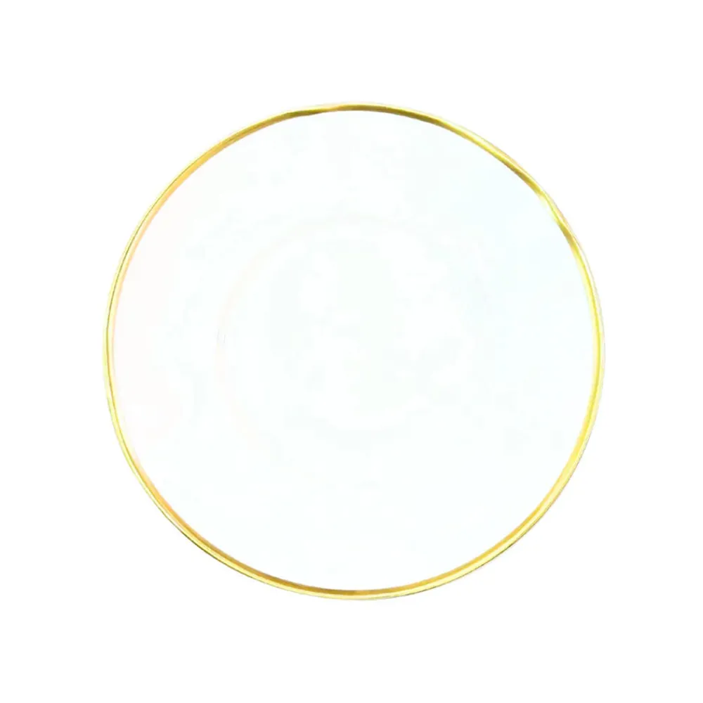 Anna Weatherley Dinnerware|Simply Elegant B&B in White/Gold