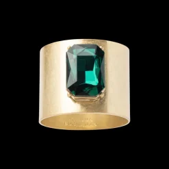 Joanna Buchanan Place Settings & Linens|Single Gem Napkin Rings, Set of Two