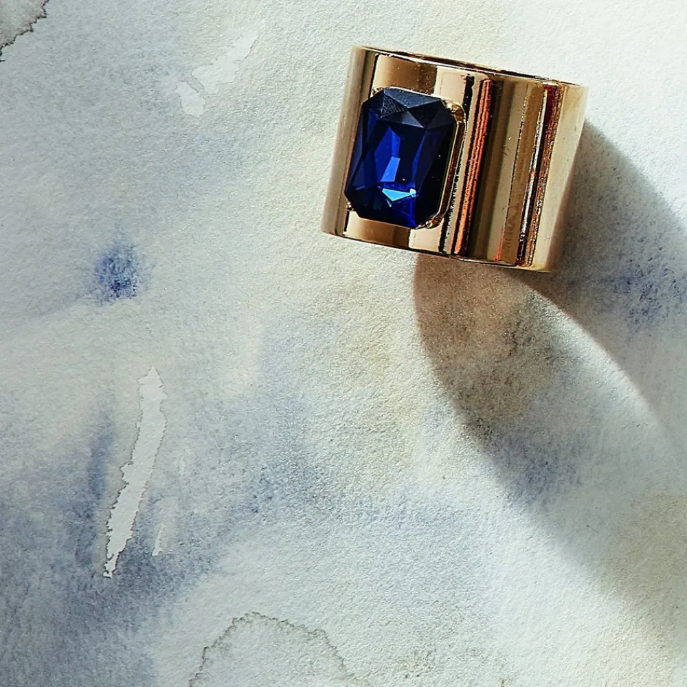 Joanna Buchanan Place Settings & Linens|Single Gem Napkin Rings, Set of Two