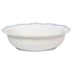 Juliska Dinnerware|Sitio Stripe 12" Serving Bowl in Delft Blue