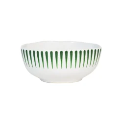 Juliska Dinnerware|Sitio Stripe Cereal/Ice Cream Bowl in Basil