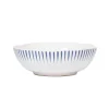Juliska Dinnerware|Sitio Stripe Coupe Bowl in Delft Blue