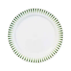 Juliska Dinnerware|Sitio Stripe Dessert/Salad Plate in Basil