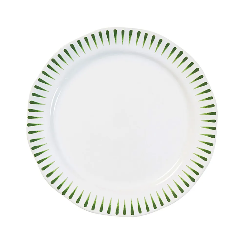 Juliska Dinnerware|Sitio Stripe Dessert/Salad Plate in Basil