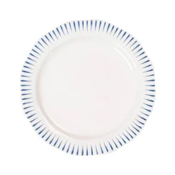 Juliska Dinnerware|Sitio Stripe Dessert/Salad Plate in Delft Blue