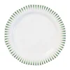 Juliska Dinnerware|Sitio Stripe Dinner Plate in Basil