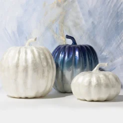 Joanna Buchanan Living|Décor|Small Capiz Pumpkin in Pearl