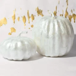Joanna Buchanan Living|Décor|Small Capiz Pumpkin in Pearl