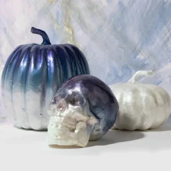 Joanna Buchanan Living|Décor|Small Capiz Pumpkin in Pearl