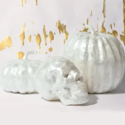 Joanna Buchanan Living|Décor|Small Capiz Pumpkin in Pearl