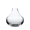 The Vintage List Glassware|Small Crystal Vase with Lens Design