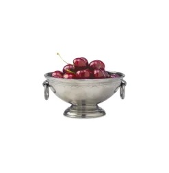 Match Silver|Dinnerware|Small Footed Bowl with Rings
