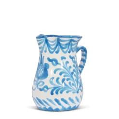 Pomelo Casa Dinnerware|Small Pitcher With Hand Painted Designs