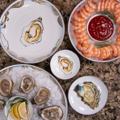 Golden Rabbit Dinnerware|Small Tray in Oyster