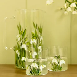 Petra Palumbo Glassware|Snowdrop Crystal Tumbler