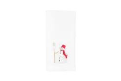 TriChi Design Place Settings & Linens|Snowman Napkin, Set of 2