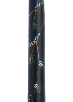 MJ Tablescapes Candles|Snowy Branches Taper Candles, Set of Two