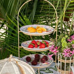 Juliska Dinnerware|Sofia Melamine Dinner Plate in Multi