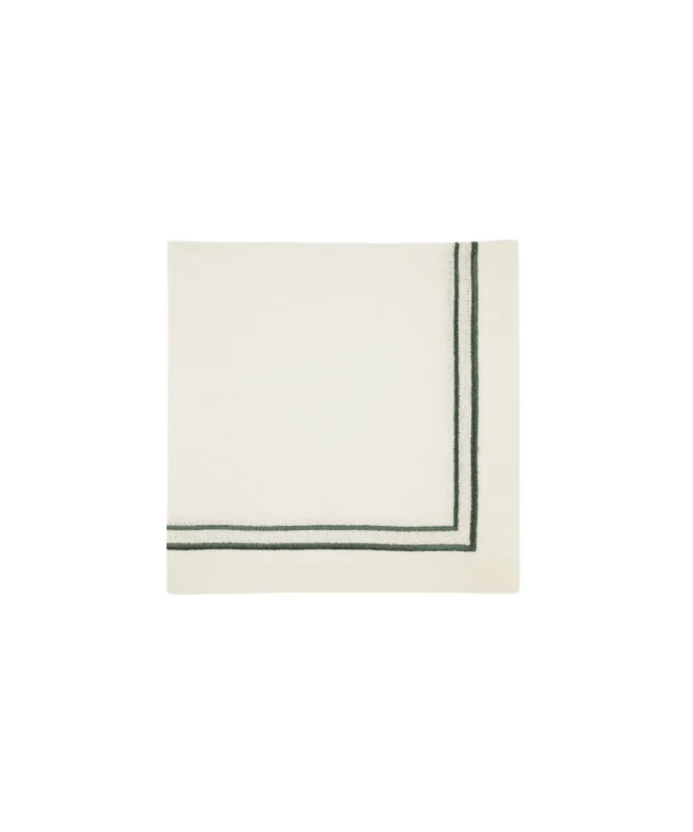 Rebecca Udall Place Settings & Linens|Sophie Classic Two Cord Napkin in Forest Green
