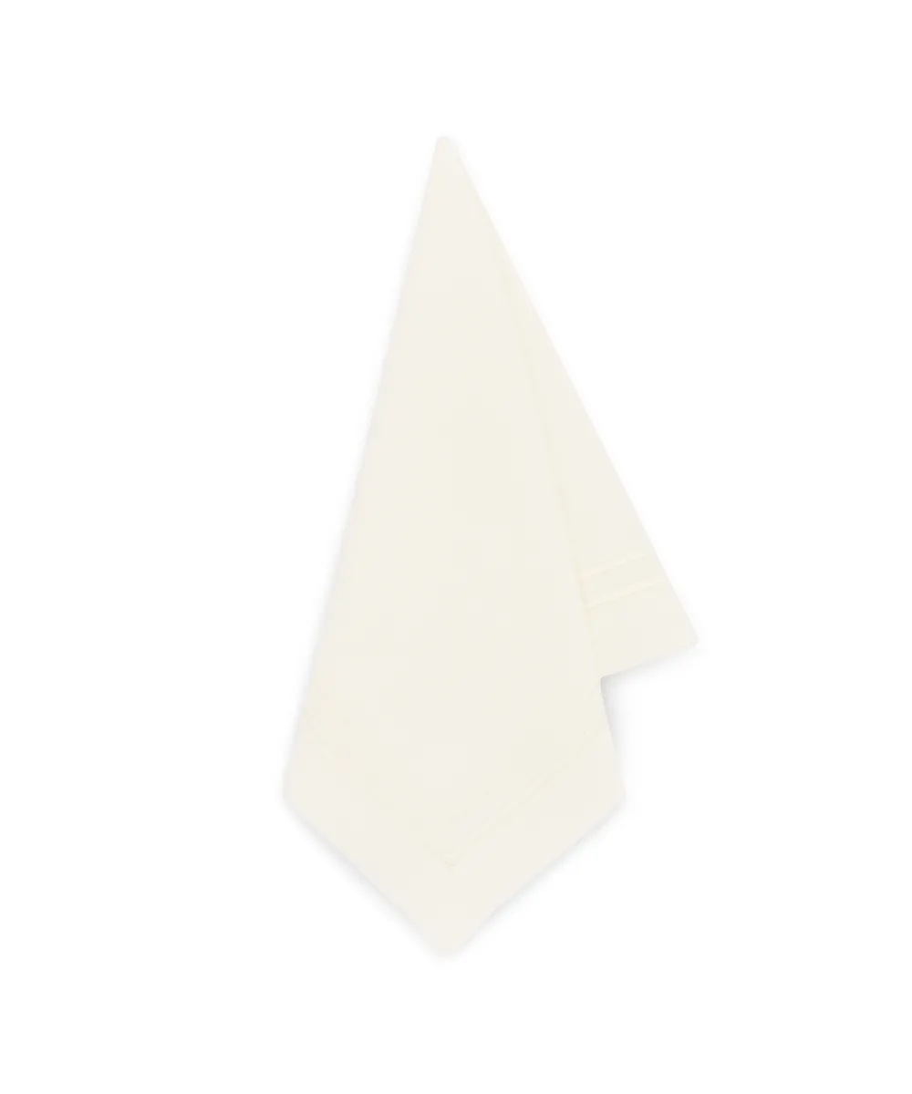 Rebecca Udall Place Settings & Linens|Sophie Classic Two Cord Napkin in White