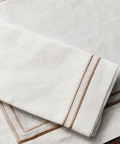 Rebecca Udall Place Settings & Linens|Sophie Classic Two Cord Napkin in Dusky Pink