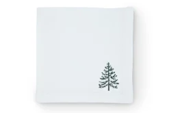 TriChi Design Place Settings & Linens|Sparkling Christmas Tree Napkin and Placemat, Set of 2