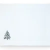 TriChi Design Place Settings & Linens|Sparkling Christmas Tree Placemat, Set of 4