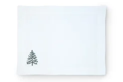 TriChi Design Place Settings & Linens|Sparkling Christmas Tree Placemat, Set of 4