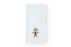 TriChi Design Place Settings & Linens|Sparkling Ginger Bread Napkin, Set of 4