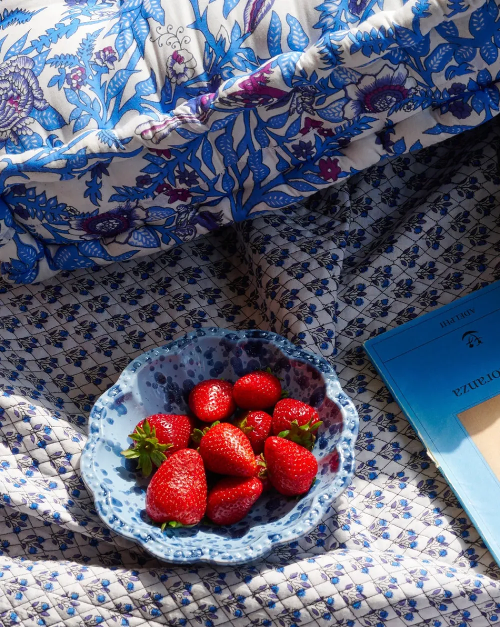 Cabana Dinnerware|Speckled Small Bowl in Blue