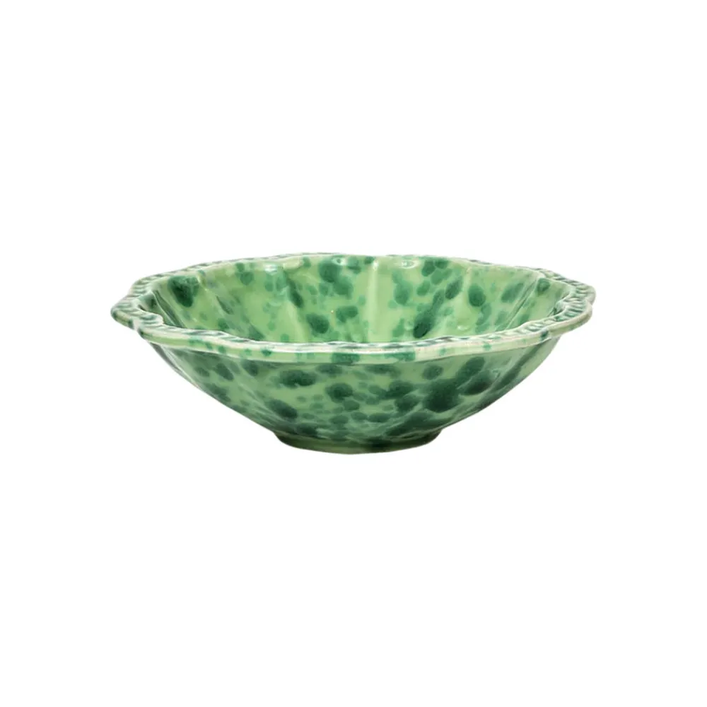Cabana Dinnerware|Speckled Small Bowl in Green