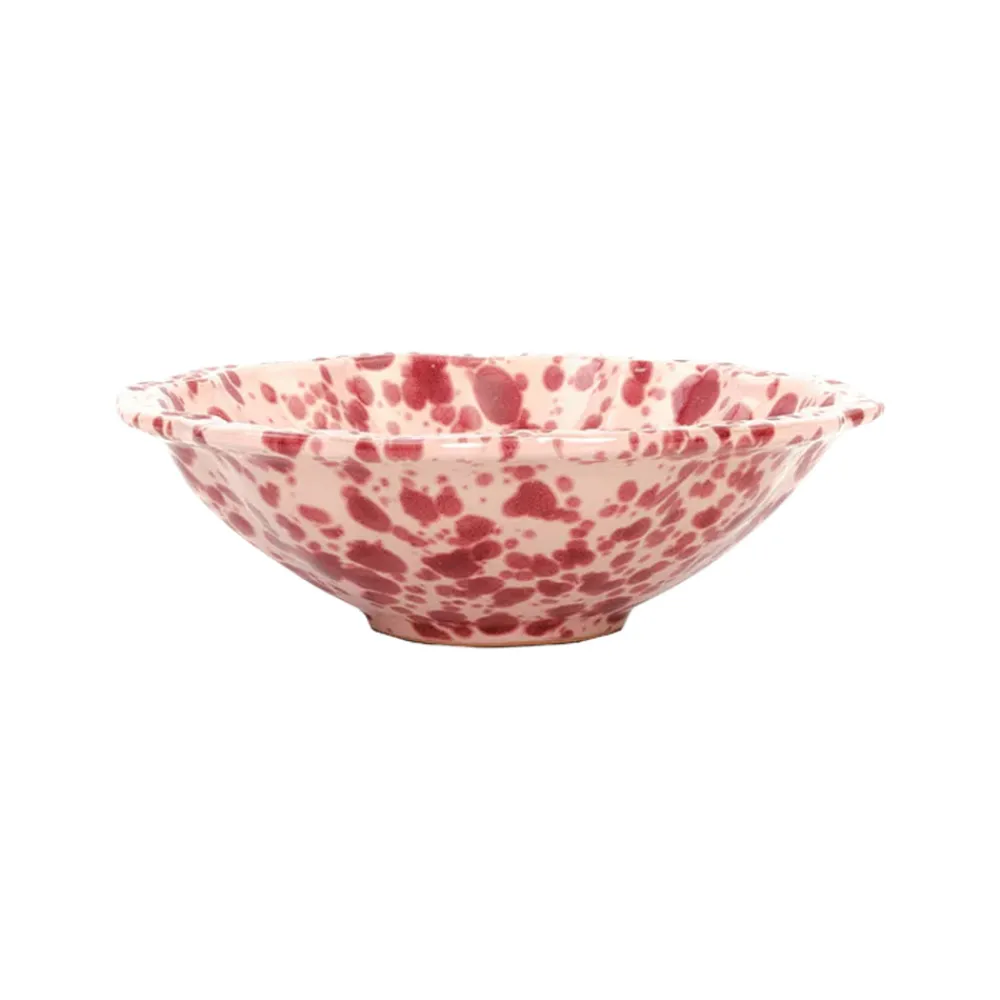 Cabana Dinnerware|Speckled Small Bowl in Pink