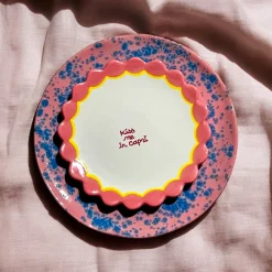 Caitlin Rounds Antiques Dinnerware|Speckled Terracotta Dinner Plate